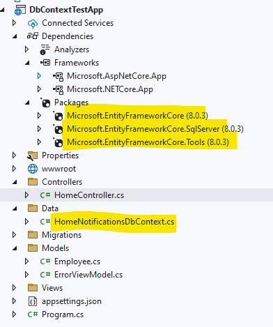 DbContext ASP.NET 的图像结果
