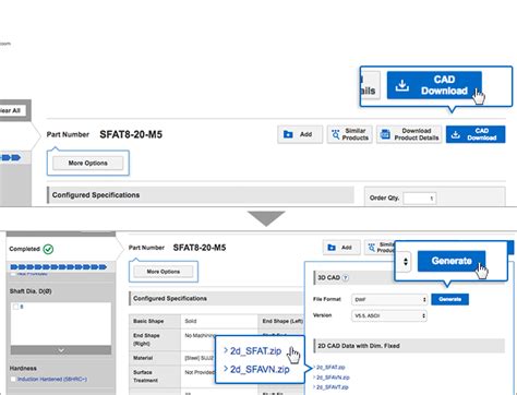 Download CAD Data | User's Guide| MISUMI: Industrial Configurable ...