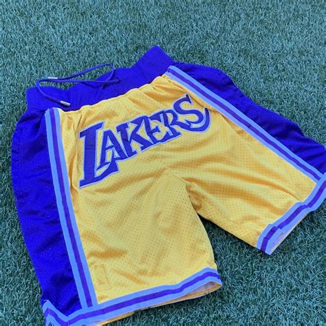Lakers Just Don Shorts. REPS. SZ: M. #vintage... - Depop