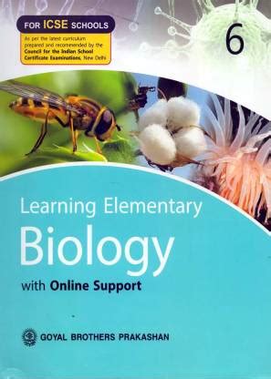 ICSE Learning Elementary Biology Class - 6: Buy ICSE Learning ...