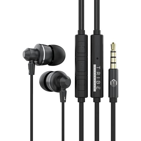 Tribe Lifestyle Bass Series 101 in-Ear Wired Headphones with Mic and ...