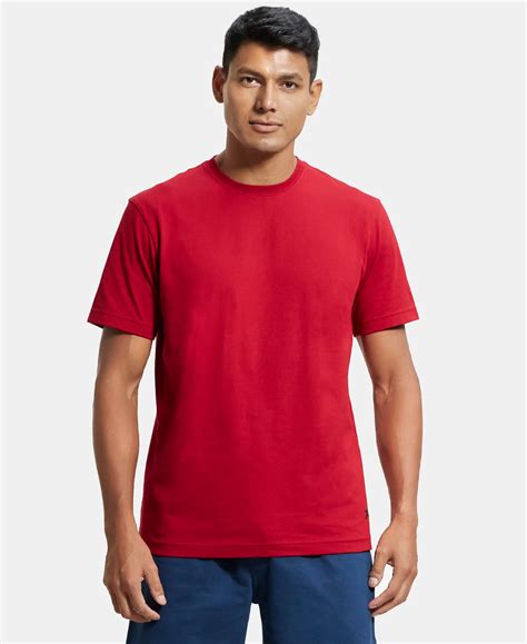 Buy Super Combed Cotton Rich Round Neck Half Sleeve T-Shirt - Shanghai ...