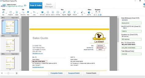 Image result for PaperStream Capture OCR Separation