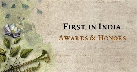 First in India – Awards & Honors | PSC Arivukal