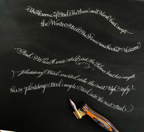 Calligraphy Samples - Calligraphy Portfolio By Ruth E Johnson