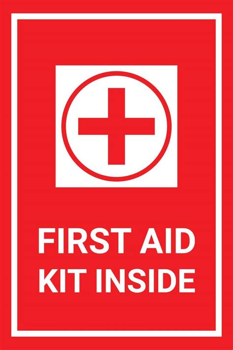Image result for First Aid Box Sign