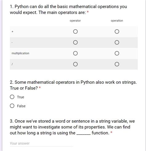 Image result for Mathematical Questions Python