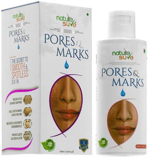 Nature Sure Pores and Marks Oil - 1 Pack (100ml) for enlarged skin ...