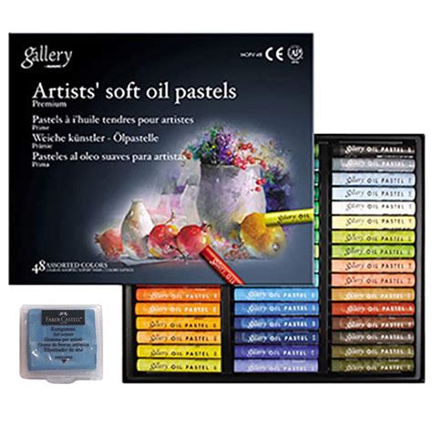 MUNGYO Gallery Soft Oil Pastels Set 48 Colors (incl. Oil Pastels Set of ...
