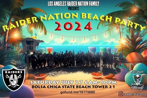 Raider Nation Bolsa Chica Bonfire 2024, Bolsa Chica State Beach ...