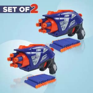 Just97 Combo Blaze Storm Foam Blaster Toy Gun for Kids Best Guns, (Set ...