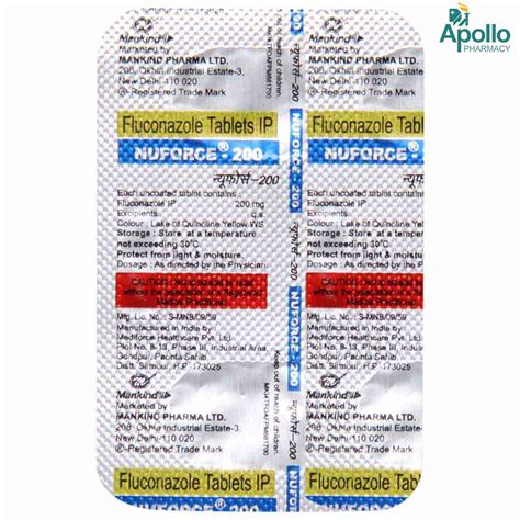 Nuforce-200 Tablet 2's Price, Uses, Side Effects, Composition - Apollo ...