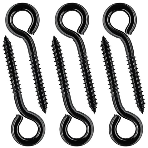 Screw in Hooks Heavy Duty - Screw Eyes, Heavy Duty Eye Screw Hooks ...