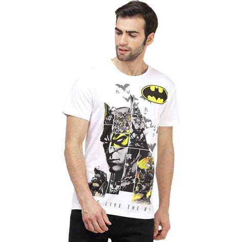 Buy Free Authority Batman White Men Regular fit T-Shirt(XX-Large) at ...