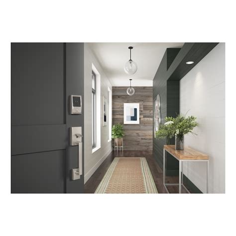 Schlage Encode Plus Century Satin Nickel Smart Lock Electronic Deadbolt ...