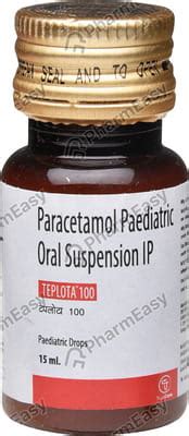 Teplota 100 MG Syrup (15): Uses, Side Effects, Price & Dosage | PharmEasy