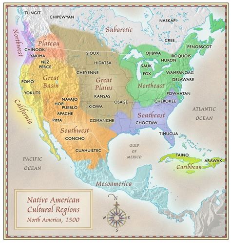 Geography of Native American Tribes: Exploring Diverse Lands