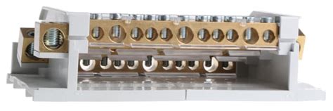 1SNA179892R2200 Entrelec | Entrelec Distribution Block, 11 Way, 10-50 ...