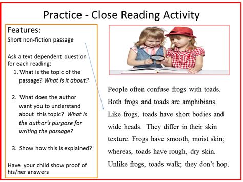 Image result for Close-Reading Example