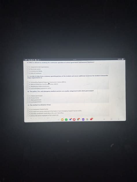 13. The Unified Coordination Group: A. Is a | StudyX