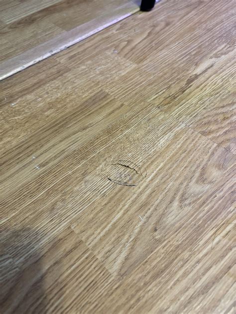 Fix Dented Flooring : r/DIY