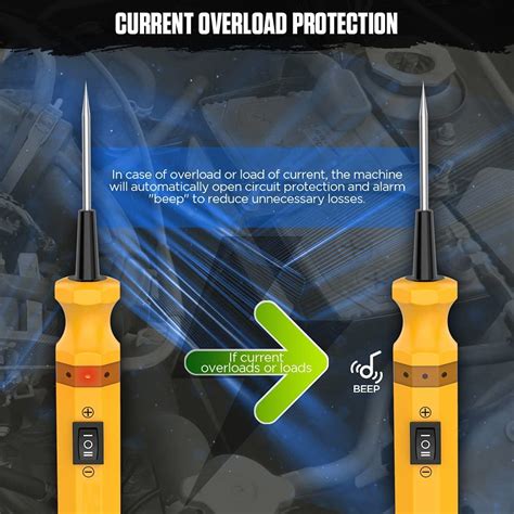 Buy 13FT Cable Length Circuit Tester Power Automotive Probe Test Relay ...