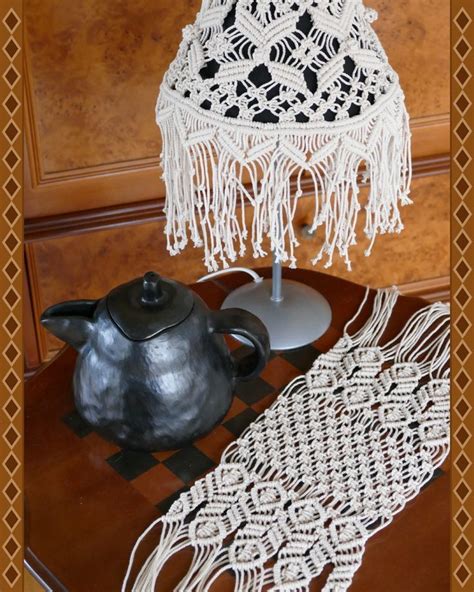 Macrame Table Instructions 的图像结果