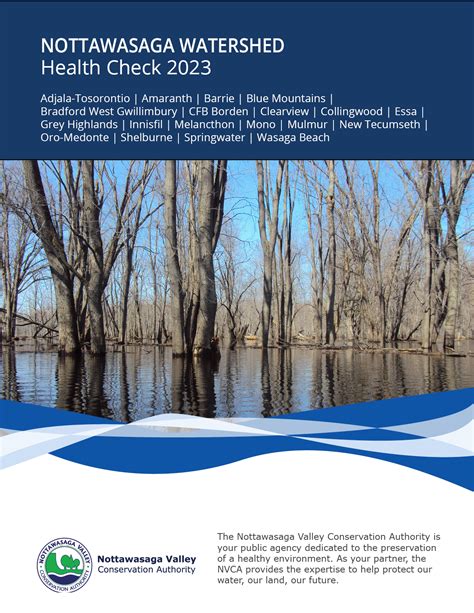 Watershed Health Checks - The Nottawasaga Valley Conservation Authority