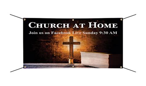 Buy PVC Flex Church Banners | Circle One