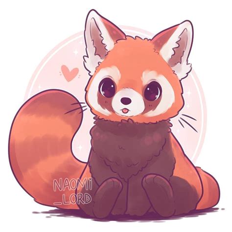 Cute Drawings Red Panda at Fred Luis blog
