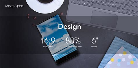 MAZE Alpha avrà uno schermo da 6 pollici con screen-to-body ratio dell'83%