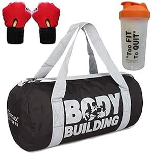 Buy 5 O' CLOCK SPORTS Gym Bag Combo Set Enclosed With Body Building ...