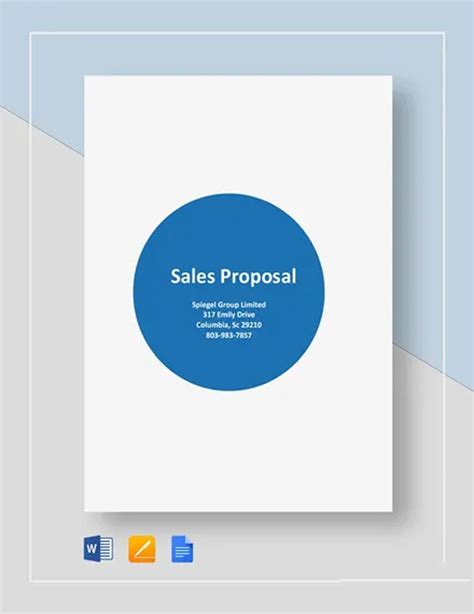 Sales Proposal Example 的图像结果