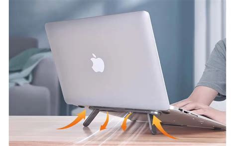 Omi Cart Adjustable Aluminium Laptop Stand Mini Invisible and Ergonomic ...