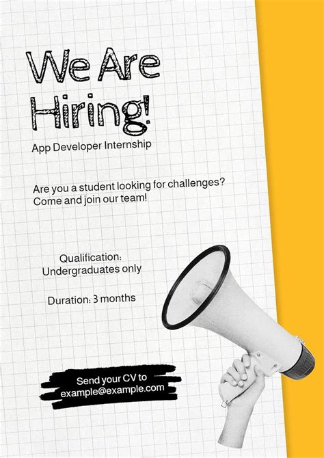 Android App Development Internship Poster 的图像结果