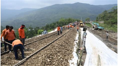 Assam: Railway tracks restored between Jatinga Lumpur-New Harangajao ...