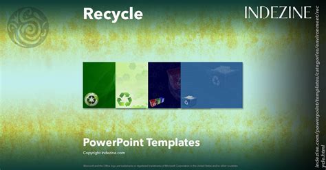 Recycle PowerPoint Template 的图像结果