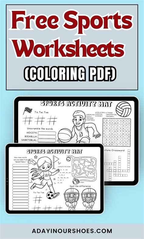 Playing Sports Worksheet 的图像结果