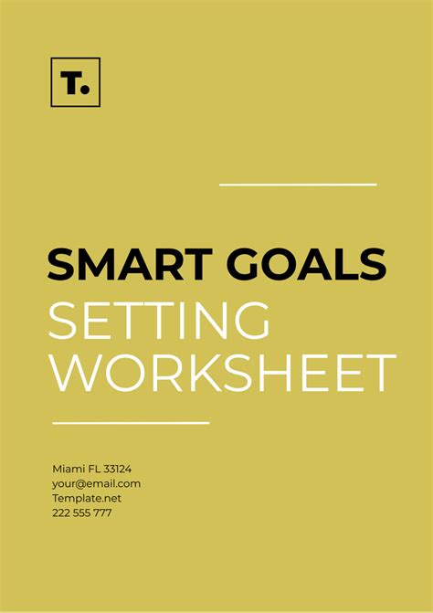 Smart Goals Worksheet 的图像结果