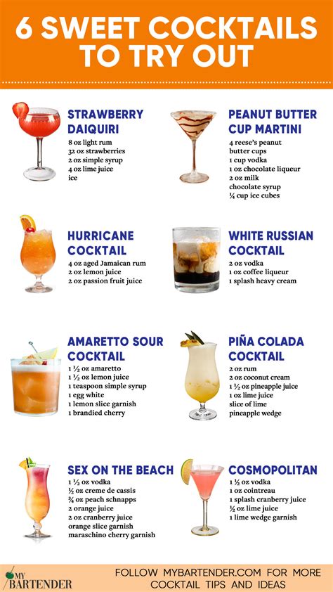 17 best sweet cocktail recipes – Artofit