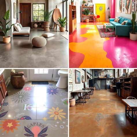22 Indoor Concrete Floor Paint Ideas for Modern Spaces - Lost At E Minor