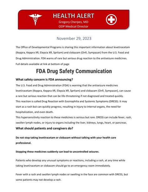 Image result for FDA Alert
