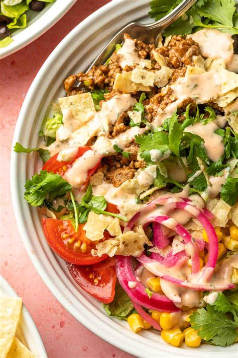 Taco Salad Recipe With Creamy Italian Dressing at Jack Waller blog