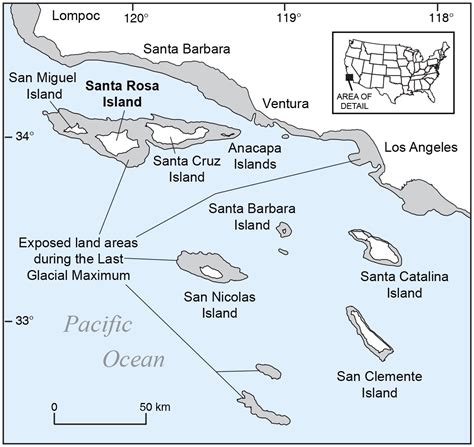 Landscapes of Santa Rosa Island, Channel Islands National Park, California