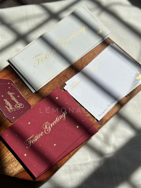 Personalized Gift Hamper Box - Festive Stationery - Lemonade - Lemonade