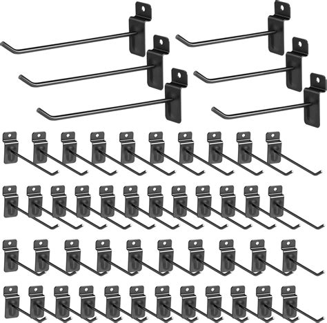 Amazon.com: Hicarer 10 Pieces Slat Wall Faceout, 12 Inch Metal Square ...