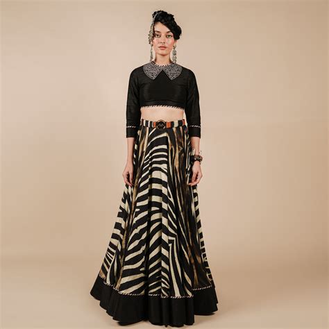 Zebra Print Skirt Set | CHAR
