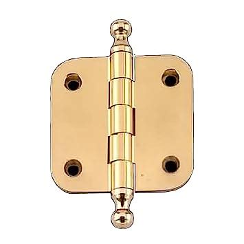 Renovators Supply Manufacturing Brass Cabinet Door Hinge 2 in. Small ...