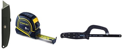 STANLEY 10-175 Retractable Utility Knife 6.125-Inch & Tylon 5 Meters ...