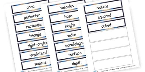 Area and Perimeter (teacher made) - Twinkl